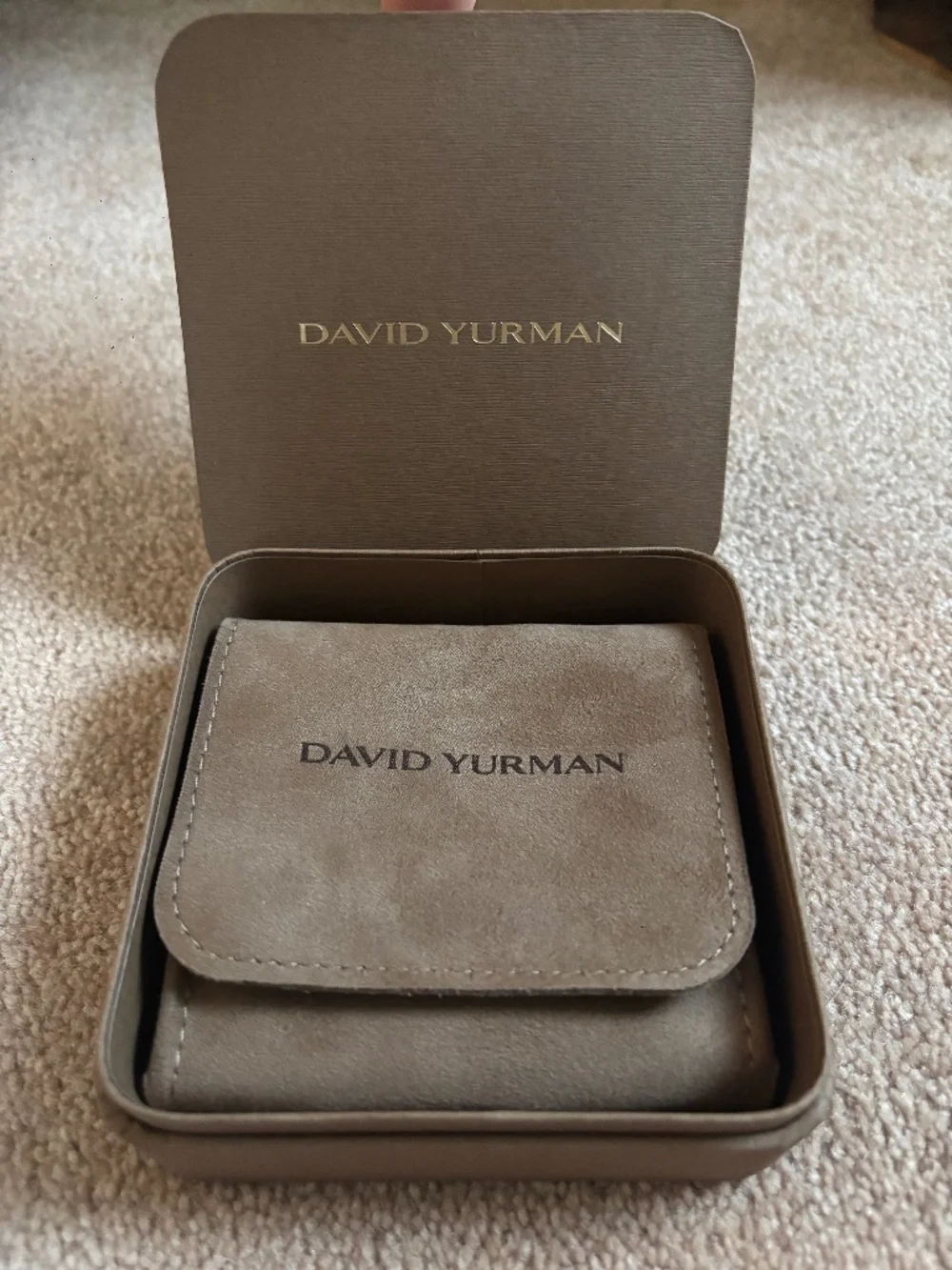 Yurman Travel pouch and box